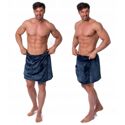Ręcznik Męski Kilt do Sauny Blue L/XL