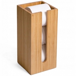Stojak na papier toaletowy Bambusowy