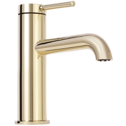 Bateria Umywalkowa Rea Spot Gold 18 cm