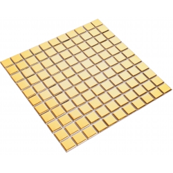 Płytka Ceramiczna Złota Szklana Mozaika 30 cm