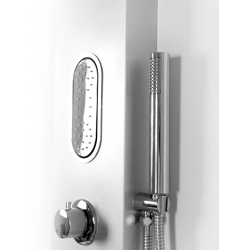 Panel prysznicowy natryskowy 9790 Silver - Rea