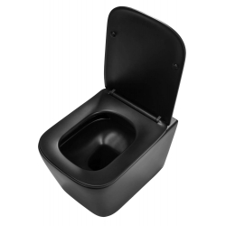Misa WC podwieszana Rea Julio Czarna Matowa