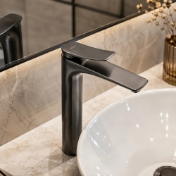 Bateria Umywalkowa PREMIUM REA Vision Tytan Wysoka