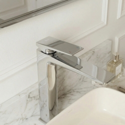 Bateria Umywalkowa PREMIUM REA Prime Chrom Wysoka