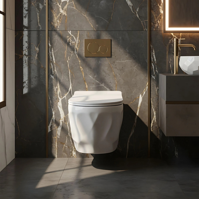 Misa WC podwieszana Rea Gustavo Rimless