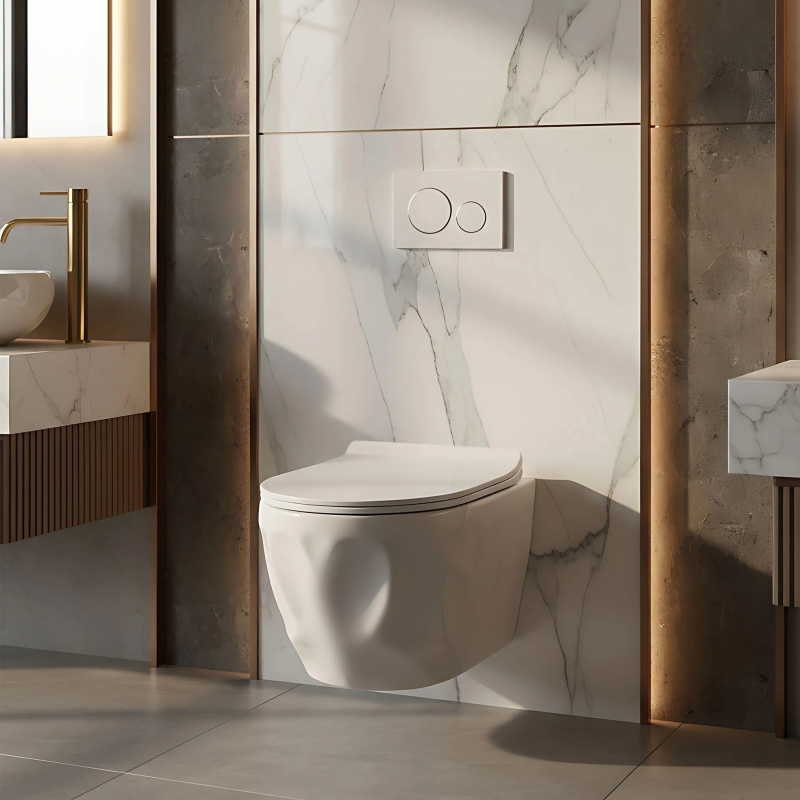 Misa WC podwieszana Rea Gustavo Rimless