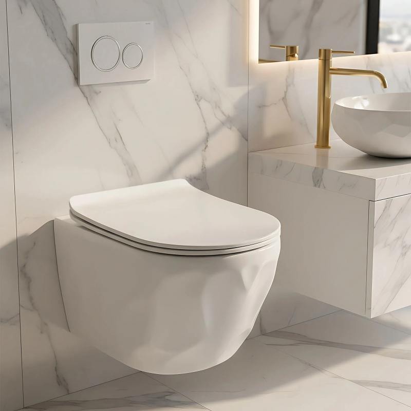 Misa WC podwieszana Rea Gustavo Rimless
