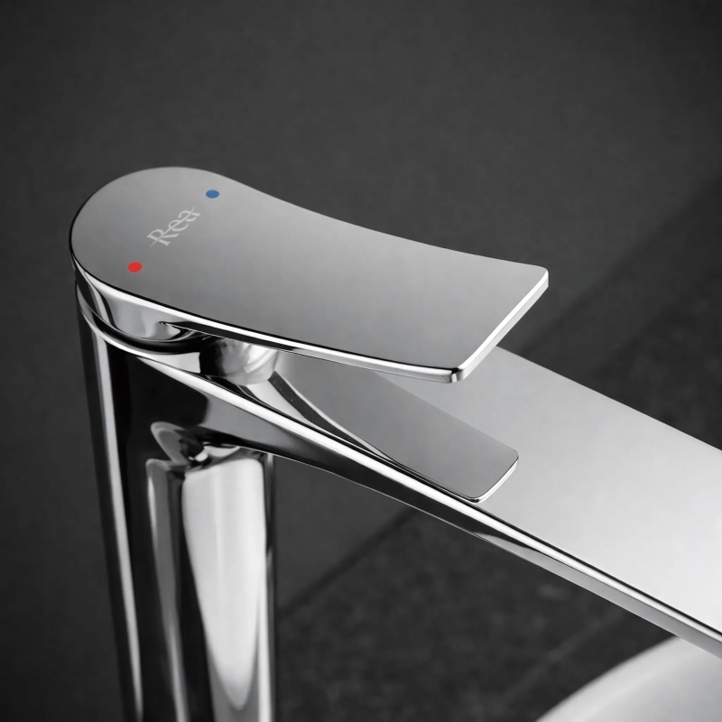 Bateria Umywalkowa PREMIUM REA Vision Chrom Wysoka
