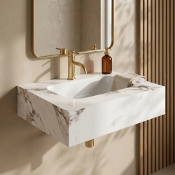 Umywalka ścienna Rea Aresa Cold Jade 60