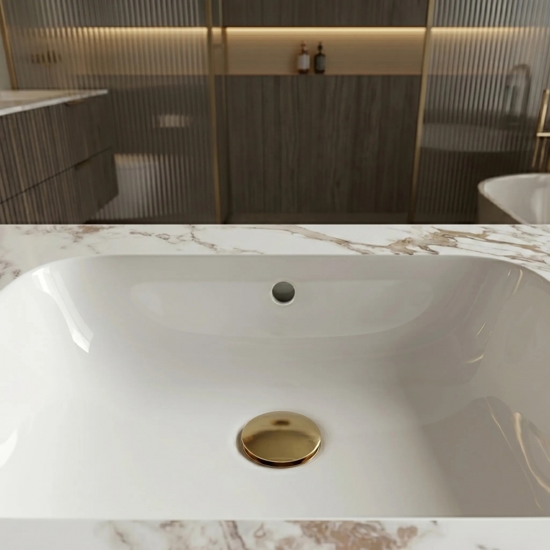 Umywalka ścienna Rea Aresa Cold Jade 60